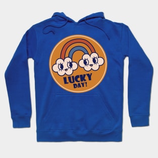 Lucky day retro vintage Hoodie